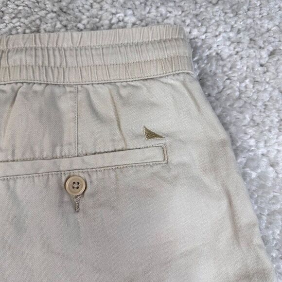 UNTUCKit Whitley Shorts Elastic Drawstring Beige Khaki Mens XL - Picture 4 of 6